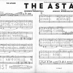 The Astaire Orchestral Score 1st Violins Pages 1 And 2