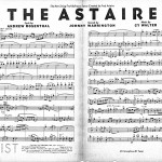 The Astaire Orchestral Score 4th Saxophone Pages 1 And 2
