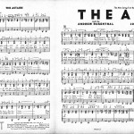 The Astaire Orchestral Score Piano Pages 1 and 2