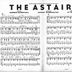 The Astaire Orchestral Score Piano Pages 2 and 3