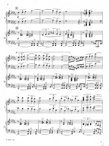 Begin The Beguine Duo Piano Published Score Page 3