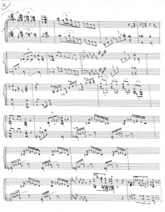 Begin The Beguine Piano Solo Handwritten Score By Cy Page 2
