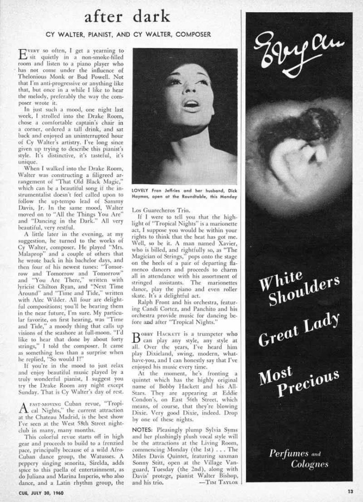 Cue Magazine 07.30.1960 Page 13