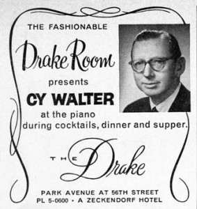 Drake Room Ad Early 1960s