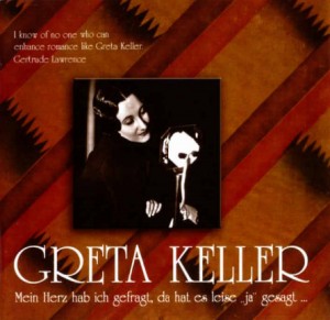 Greta Keller Bear Family Records CD Cover