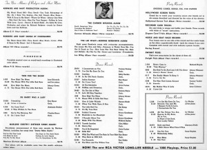Liberty Music Shop Flyer Offering Label's Recordings March 1940 Page 1