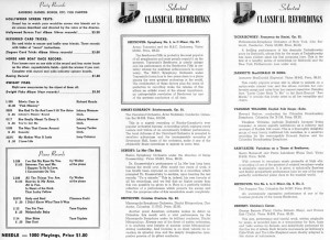 Liberty Music Shop Flyer Offering Label's Recordings March 1940 Page 2