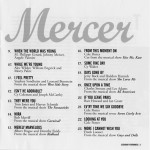 Mabel Mercer Previously Unreleased Live Performances Harbinger CD Liner Notes Page 3