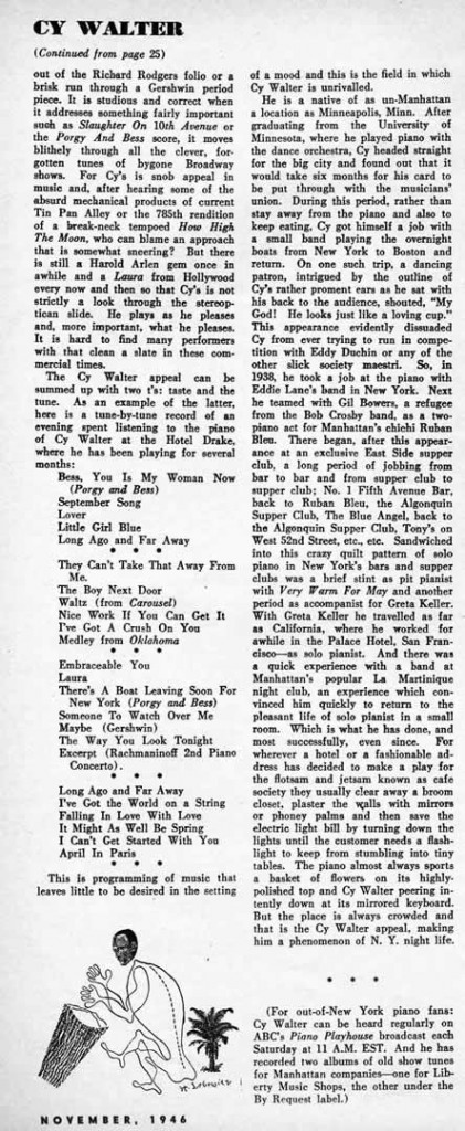 Metronome Magazine November 1946 Page 39
