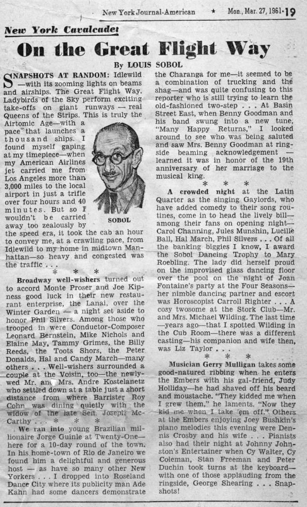 New York Journal American 03.27.1961