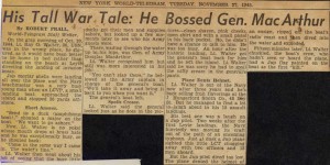 New York World Telegram 11.27.1945