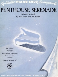 Penthouse Serenade (When We're Alone) Cover