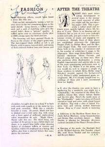 Playbill 1940 Article