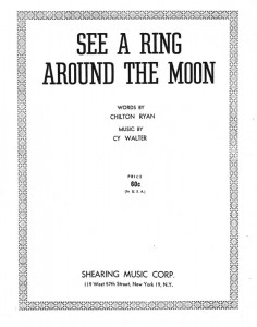 See A Ring Around The Moon Cover