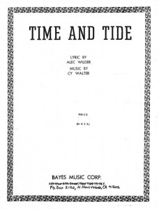 Time And Tide Cover